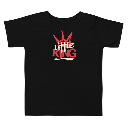 Little King toddler t-shirt with crown design symbolizing confidence and heritage.